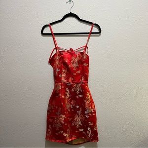 SHEIN Red Dress